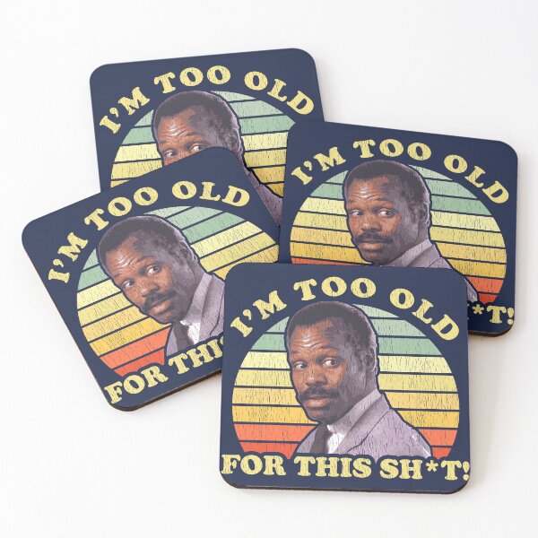 Item preview, I'm Too Old For This Sh*t Worn designed and sold by Alema Art.
