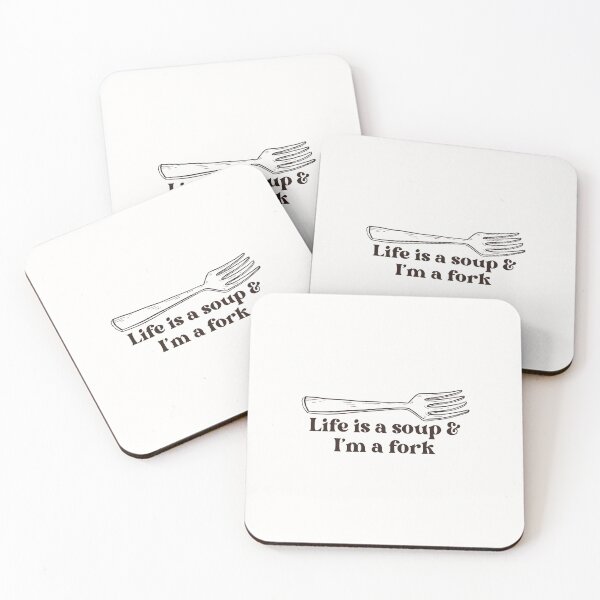 Item preview, Life is a soup and I'm a fork designed and sold by PeachyLitchi.