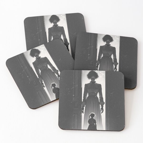 Item preview, Gothic Horror “Auntie” Silhouette with Dark Victorian Aesthetic designed and sold by AIPunisher.