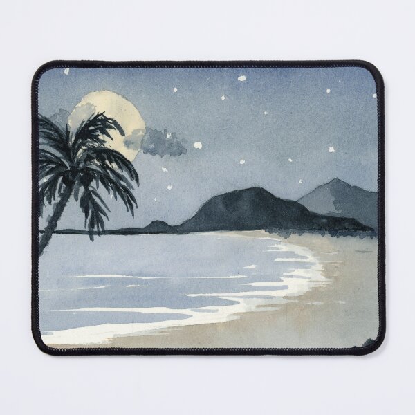Item preview, Nighttime Tropical Beach designed and sold by Studio-C2.