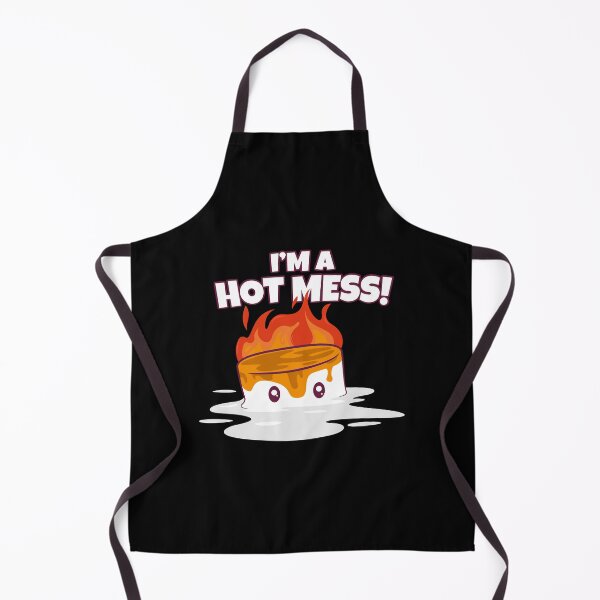 Item preview, I'm a hot mess - melting marshmallow designed and sold by messy-nessie.