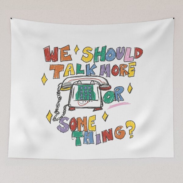 Item preview, We Should Talk More designed and sold by crystaldraws.