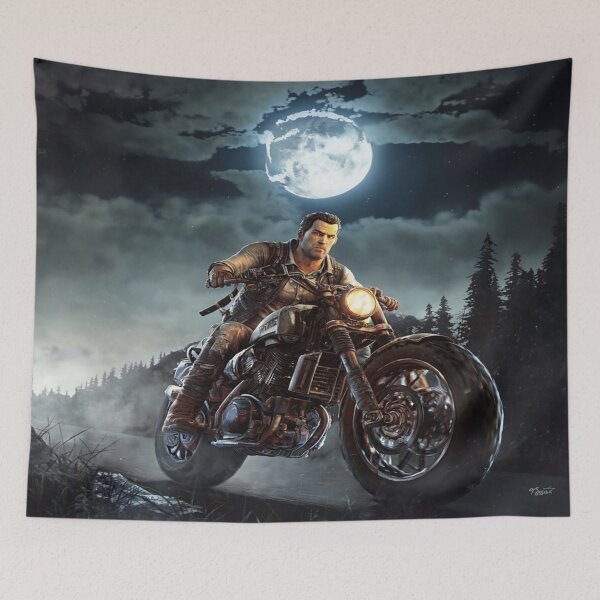 Item preview,  The Lone Biker designed and sold by Collection de trésors .