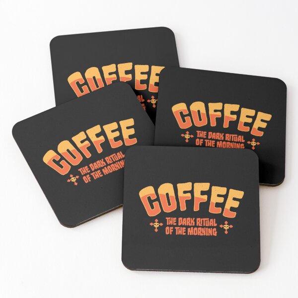 Item preview, Coffee: The Dark Ritual of the Morning | Gothic Coffee designed and sold by Guerrilla-Dx.