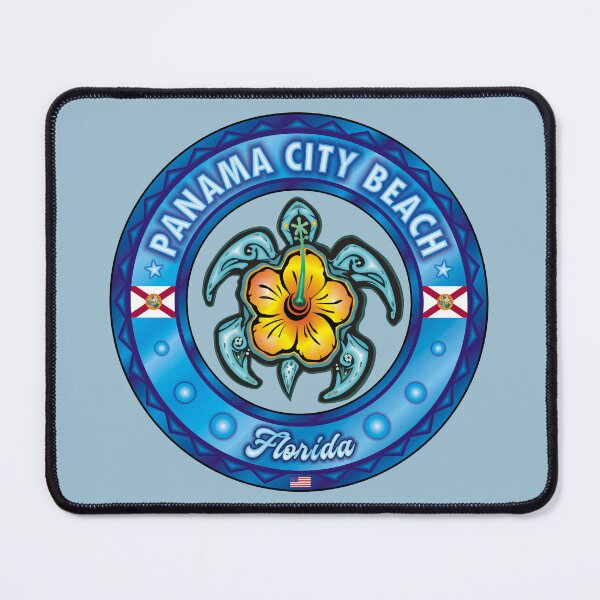Item preview, Panama City Beach FL Florida sea turtle hibiscus designed and sold by studioss76.