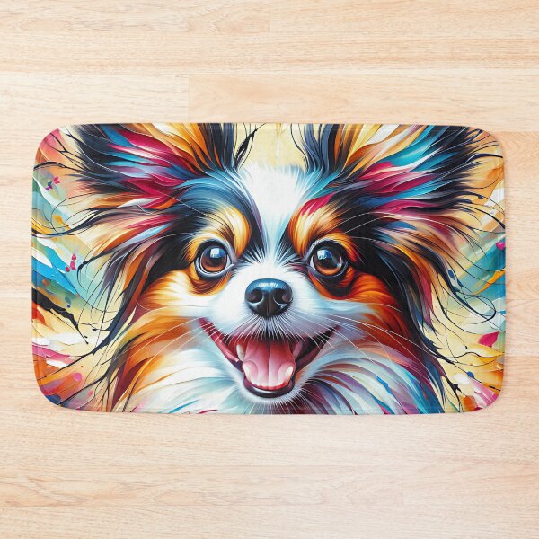Item preview, Papillon Dog Portrait Acrylic Art Print Pet Portrait Gifts for Dog Lovers designed and sold by Puppy Puzzles Plus.