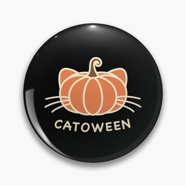 Item preview, Halloween Cute Cat Pumpkin - Faceless - Catoween designed and sold by patternjp.