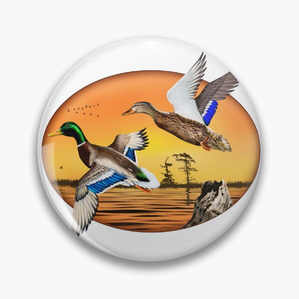 Item preview, Mallard Ducks at Sunset designed and sold by Color4Nature.