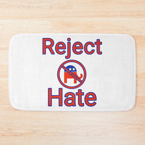 Item preview, Reject hate anti Trump design  designed and sold by Rachel the Artist .