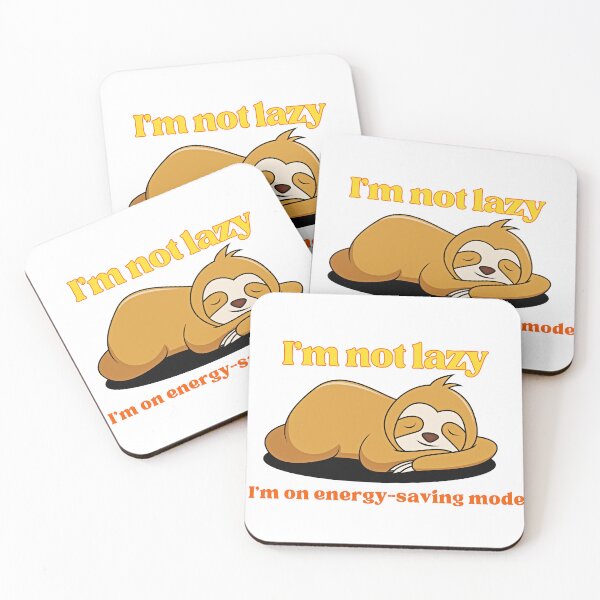 Item preview, Energy-Saving Mode: Sloth Edition designed and sold by Martin Warsaw.