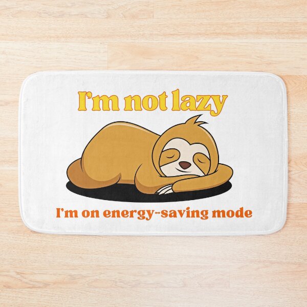Item preview, Energy-Saving Mode: Sloth Edition designed and sold by Martin Warsaw.