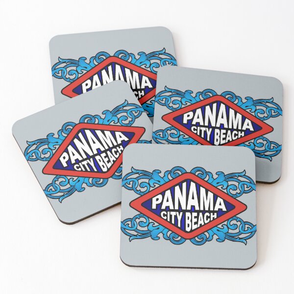 Item preview, Panama City Beach FL Florida emblem retro sign designed and sold by studioss76.