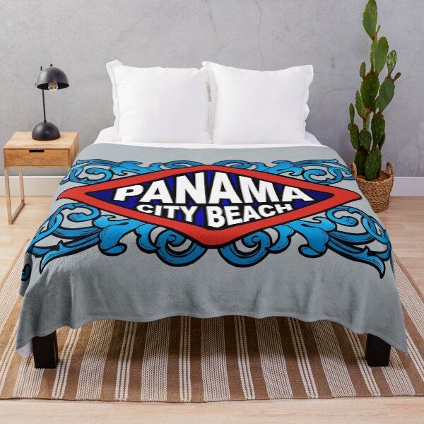Item preview, Panama City Beach FL Florida emblem retro sign designed and sold by studioss76.