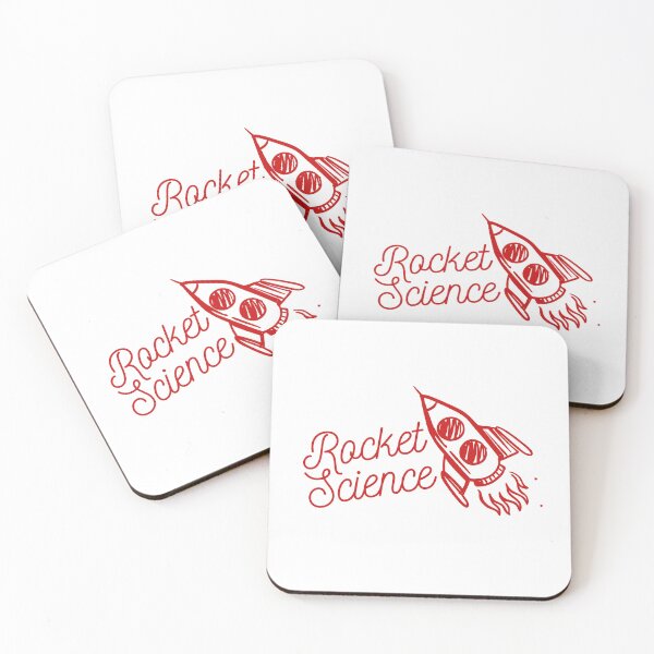 Item preview, Rocket Science in red designed and sold by Rocky Designs.