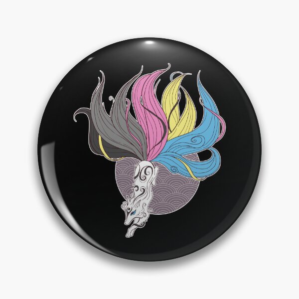 Item preview, Polygender Kitsune LGBT Pride Flag designed and sold by Clara Hollins.