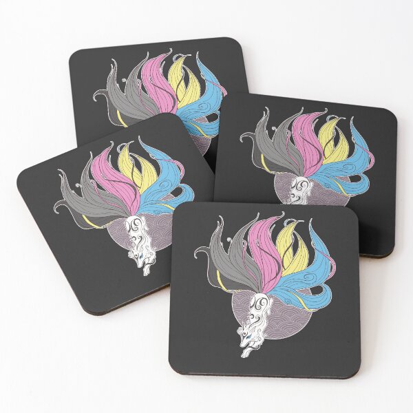 Item preview, Polygender Kitsune LGBT Pride Flag designed and sold by Clara Hollins.