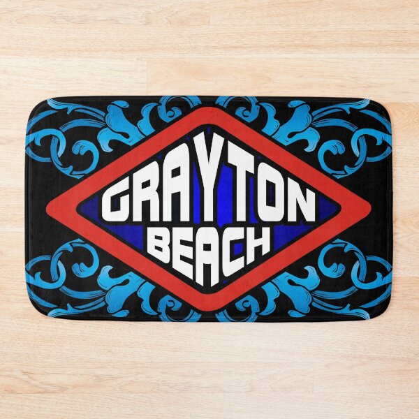Item preview, Grayton Beach FL Florida emblem retro sign designed and sold by studioss76.