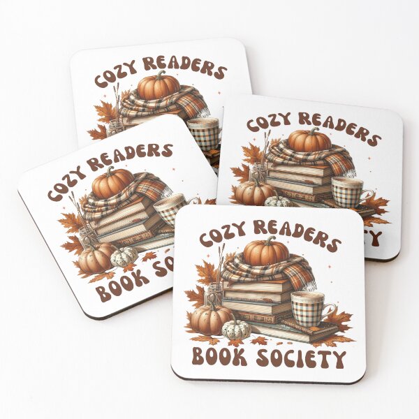 Item preview, Cozy Readers Book Society designed and sold by Ember-Ivy-Co.