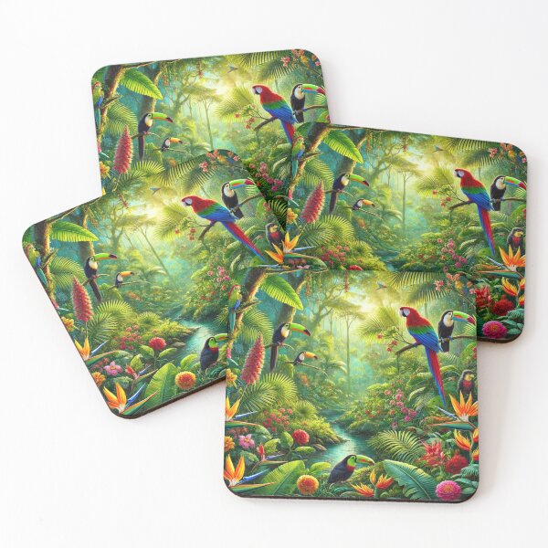 Item preview, RAINFOREST TROPICAL VIBES designed and sold by Oonward2021.