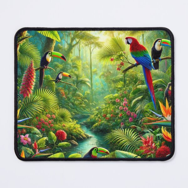 Item preview, RAINFOREST TROPICAL VIBES designed and sold by Dream Bloom Gallery.