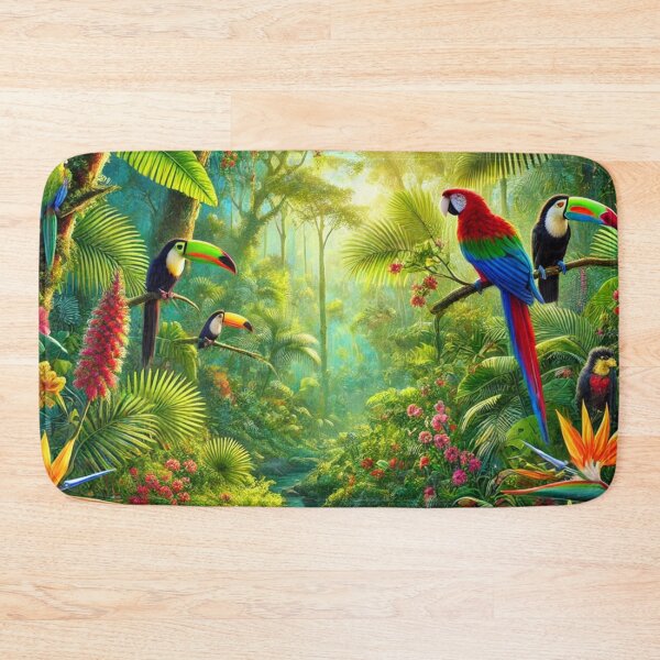 Item preview, RAINFOREST TROPICAL VIBES designed and sold by Oonward2021.