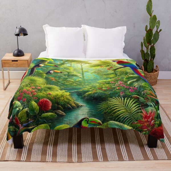 Item preview, RAINFOREST TROPICAL VIBES designed and sold by Oonward2021.
