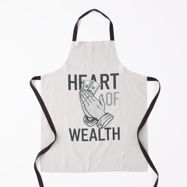 Item preview, Heart of Wealth T-Shirt – Minimalist Praying Hands with Dollar Bill Design, Inspirational Money Logo, Simple Outline Art on White Background designed and sold by benjyjump.