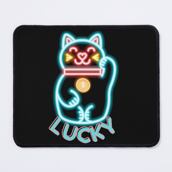 Item preview, Lucky Neon Kitty designed and sold by Sammi7angel.