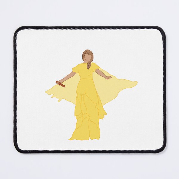 Item preview, Folkmore Yellow Dress designed and sold by rontosisters.