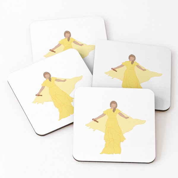Item preview, Folkmore Yellow Dress designed and sold by rontosisters.