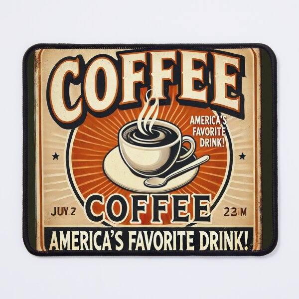 Item preview, Vintage Coffee Sign - America's Favorite Drink designed and sold by han61578.