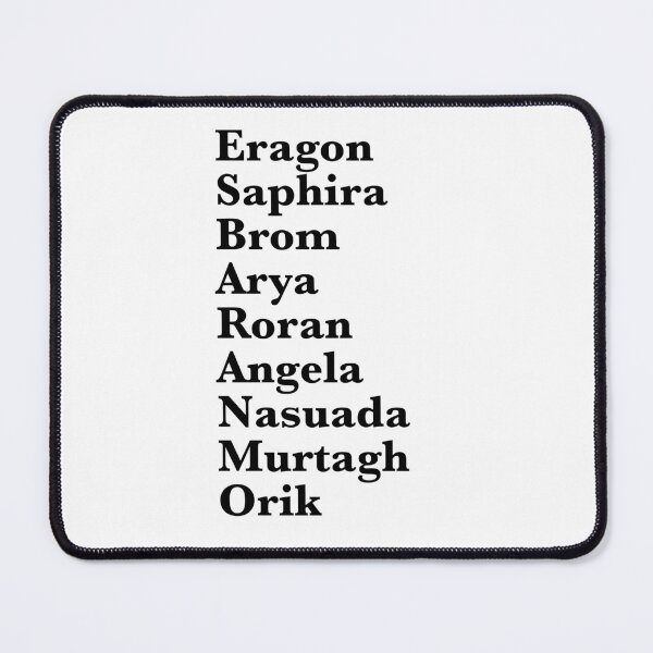 Item preview, Character List - Eragon designed and sold by Sammi-Design.