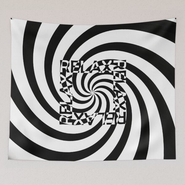 Item preview, Relax, Relax, Relax, Relax Hypnotic Spiral designed and sold by JoanNinjaHen.