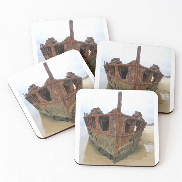 Item preview, SS Maheno wreck on Fraser Island (K'gari), 75 Mile Beach designed and sold by BirdsAlive.