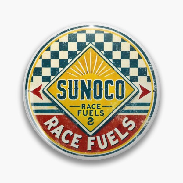 Item preview, Sunoco Race Fuels Vintage Sign designed and sold by FutureTraveller.