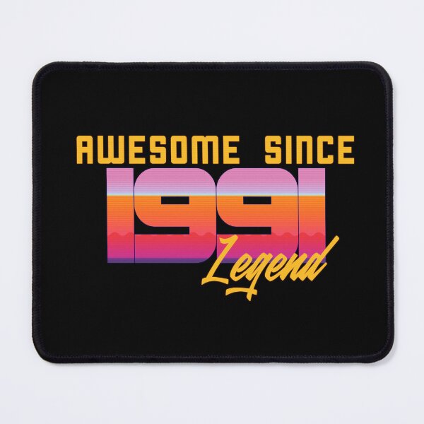 Item preview, Retro Awesome Since 1991 Legend, Limited Edition, 34th Birthday, Retro Classic Vibe, Legend is Born, 34 years of being awesome, 33th birthday designed and sold by DjenShop.