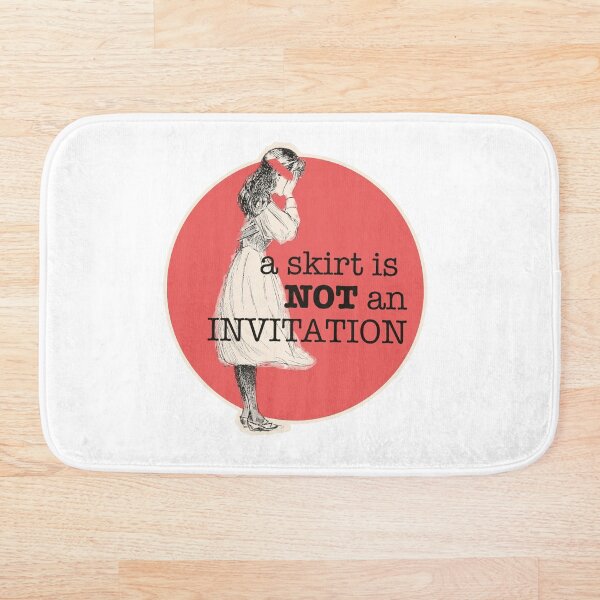 Item preview, a skirt is NOT an invitation designed and sold by Sammi-Design.