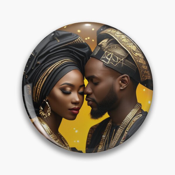 Item preview, Romantic African Couple designed and sold by Infinitegoods1.