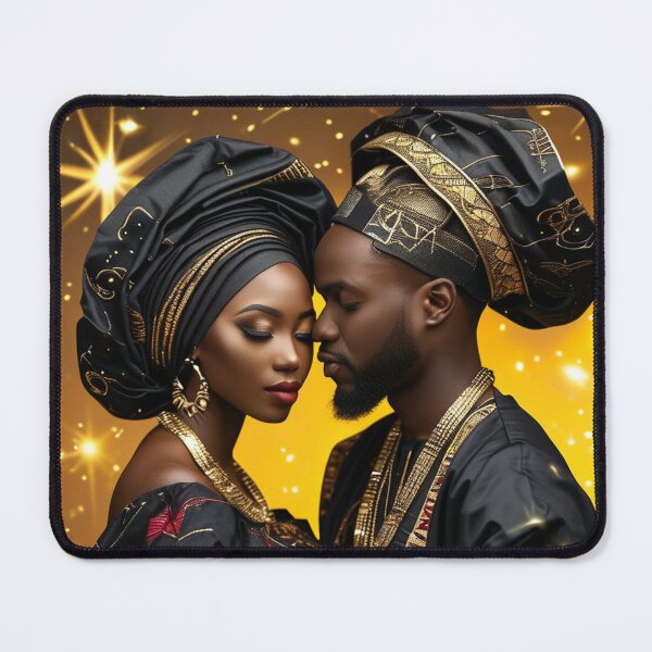 Item preview, Romantic African Couple designed and sold by Infinitegoods1.
