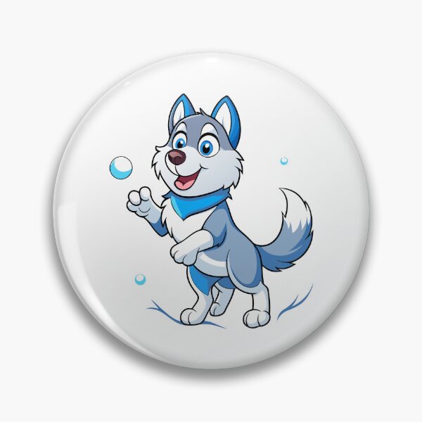 Item preview, Snowball Showdown: Siberian Husky Delight designed and sold by iwcus.