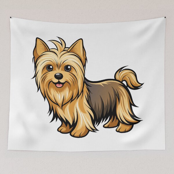 Item preview, Sleek Silky Terrier Strutting at Dog Show designed and sold by iwcus.