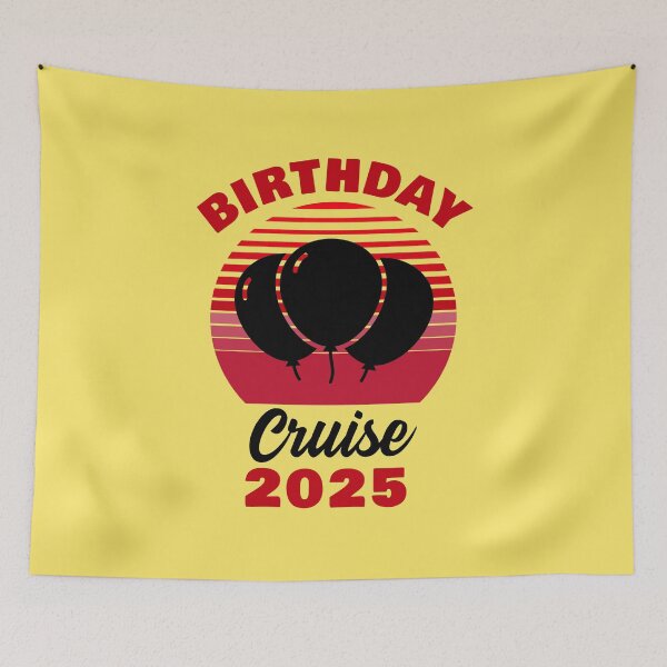 Item preview, Birthday Cruise 2025 designed and sold by 87-Aesthetics.