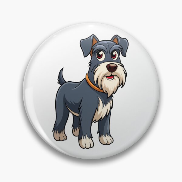 Artikelvorschau, Anmutige Standardschnauzer-Hundekunst entworfen und verkauft von iwcus.