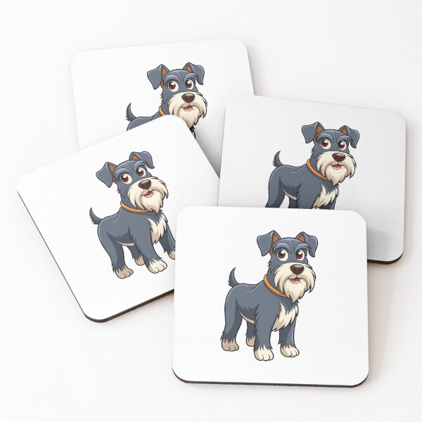 Artikelvorschau, Anmutige Standardschnauzer-Hundekunst entworfen und verkauft von iwcus.