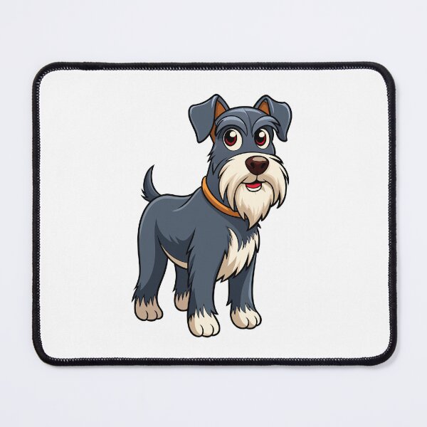 Artikelvorschau, Anmutige Standardschnauzer-Hundekunst entworfen und verkauft von iwcus.
