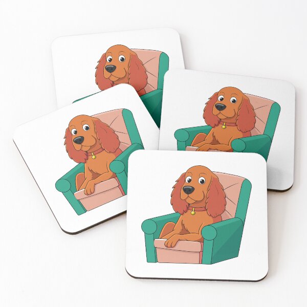 Item preview, Relaxed Sussex Spaniel in Armchair Dog Art designed and sold by iwcus.