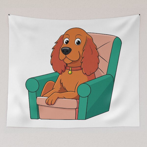 Item preview, Relaxed Sussex Spaniel in Armchair Dog Art designed and sold by iwcus.