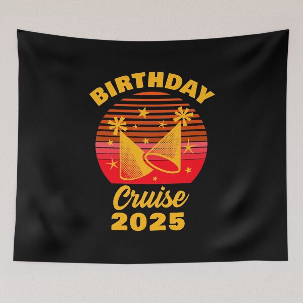 Item preview, Birthday Cruise 2025 designed and sold by 87-Aesthetics.