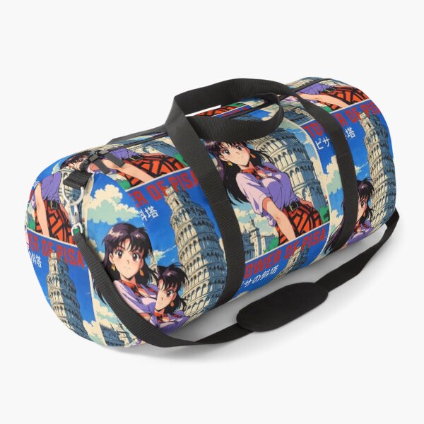 Item preview, Tower of Pisa Italy Retro Anime Girl 80s Vintage Travel designed and sold by Retro-Anime9.