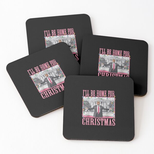 Item preview, I'll Be Home For Christmas Santa Funny Trump Xmas Pajamas designed and sold by Shop-Cardinalch.